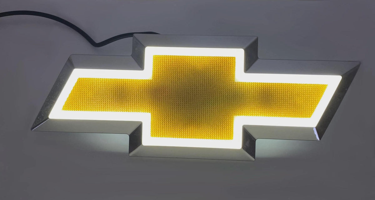 RGB Color-Changing LED Front Grille Bowtie Emblem for Chevy Express Van 2003-2024