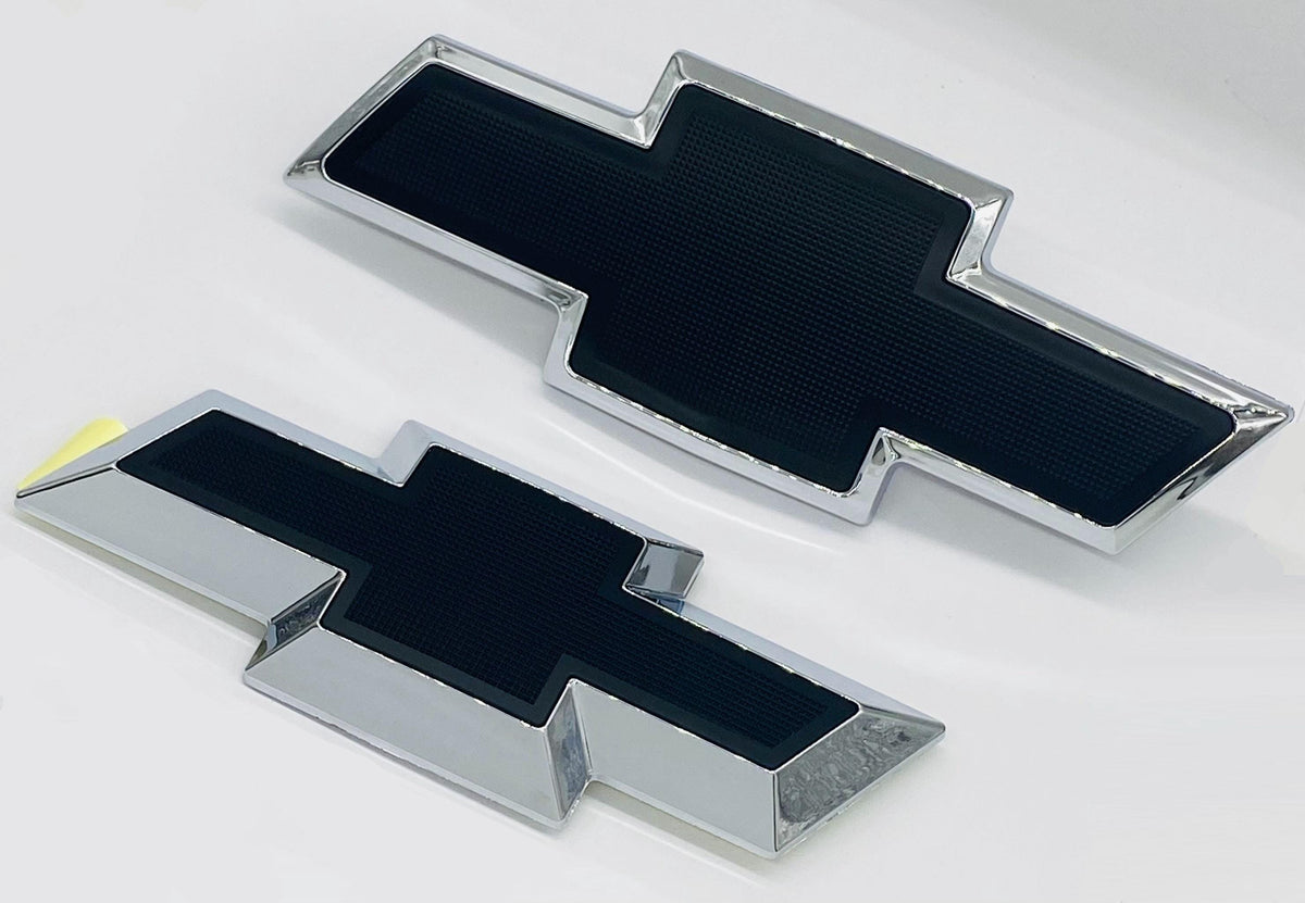 Front & Rear Bowtie Emblem Set for Chevy Tahoe Suburban 2007-2012