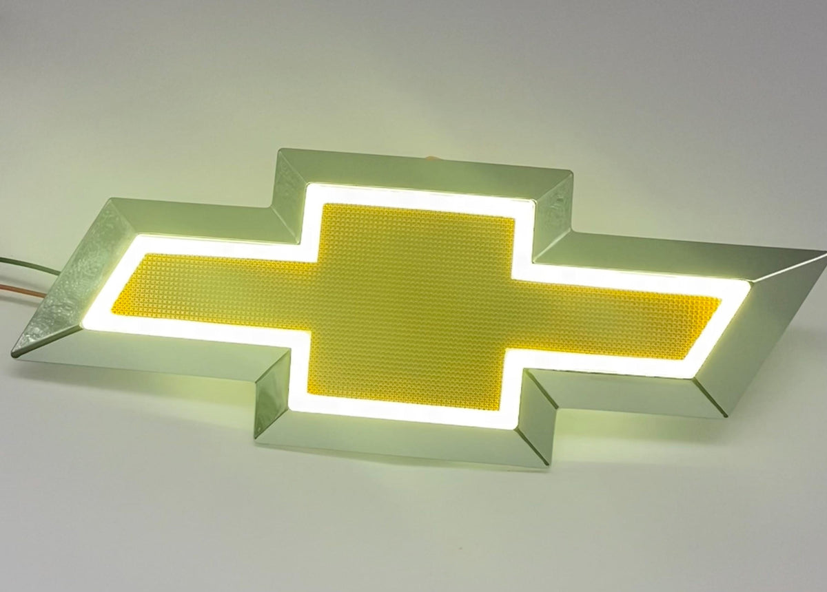 Front Grille Bowtie Emblem for Chevy Silverado 1500 2007-2013 & HD 2500 3500 2007-2010