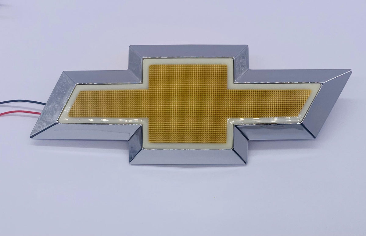 Front Grille Bowtie Emblem for Chevy Silverado 1500 2007-2013 & HD 2500 3500 2007-2010