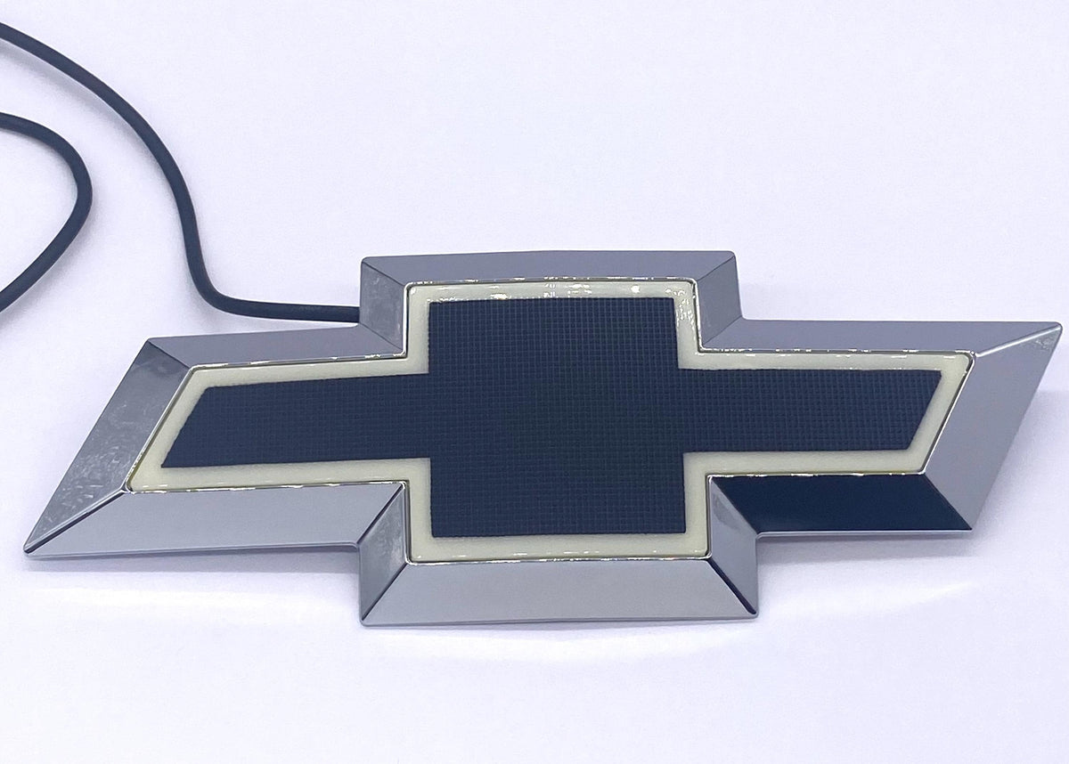 Front Grille Bowtie Emblem for Chevy Silverado 1500 2007-2013 & HD 2500 3500 2007-2010