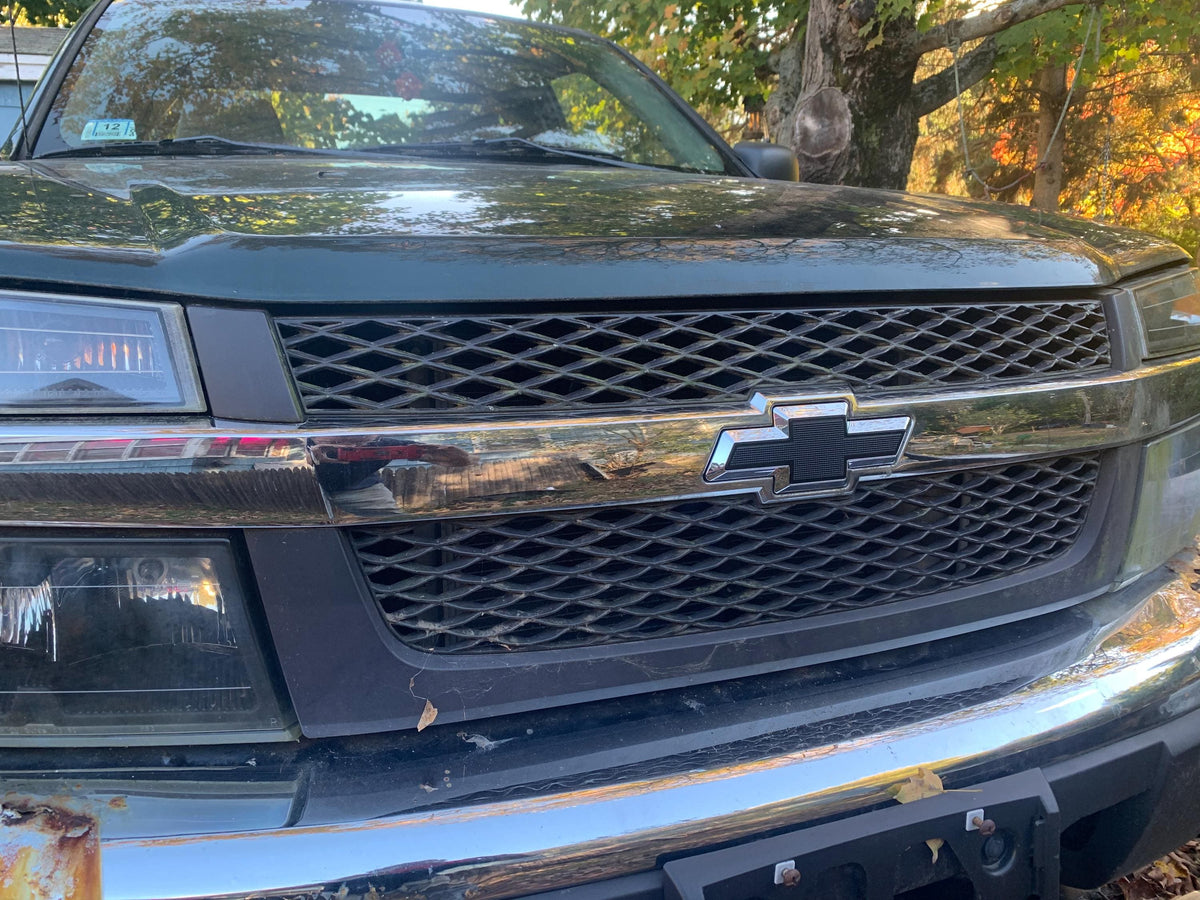 Front Grille Bowtie Emblem for Chevy Colorado 2004-2012, Trailblazer 2005-2009 & SSR