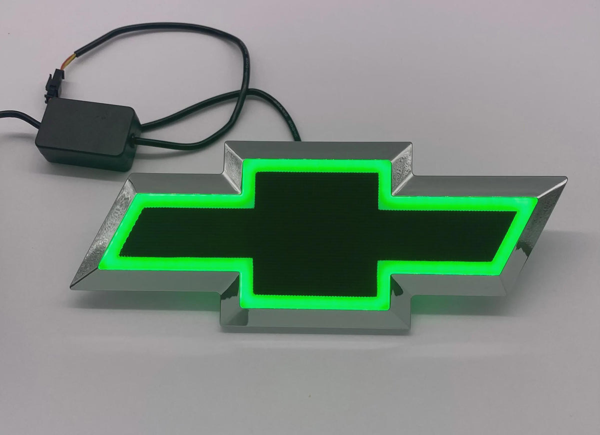 RGB Color-Changing LED Front Grille Bowtie Emblem for Chevy Express Van 2003-2024