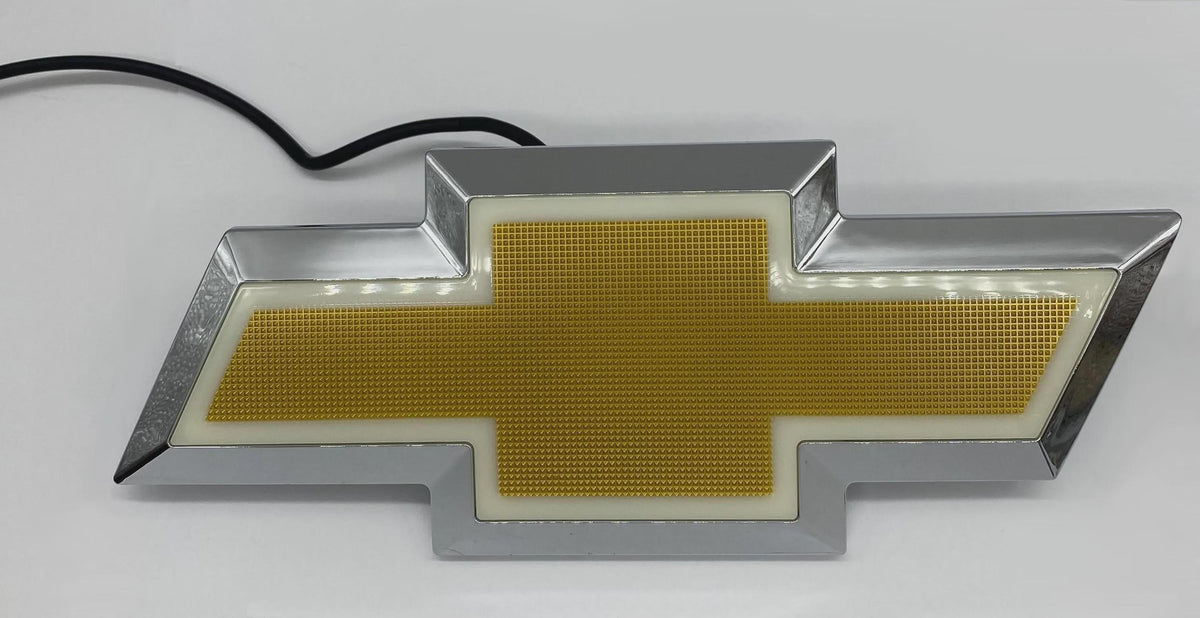 RGB Color-Changing LED Front Grille Bowtie Emblem for Chevy Express Van 2003-2024
