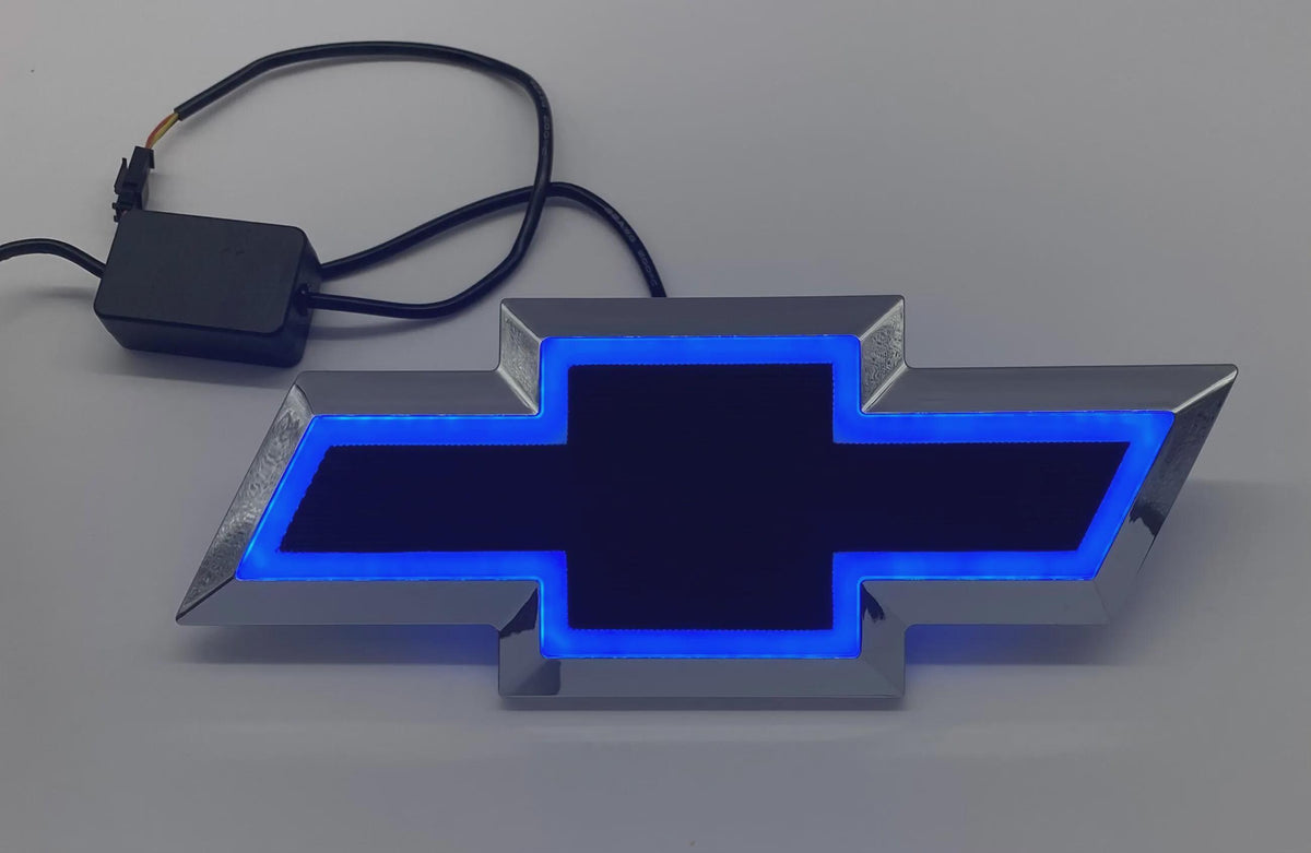 RGB Color-Changing LED Front Grille Bowtie Emblem for Chevy Express Van 2003-2024