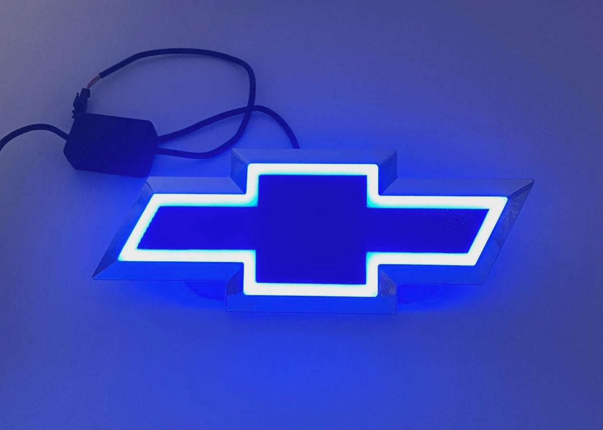 RGB Color-Changing LED Front Grille Bowtie Emblem for Chevy Express Van 2003-2024