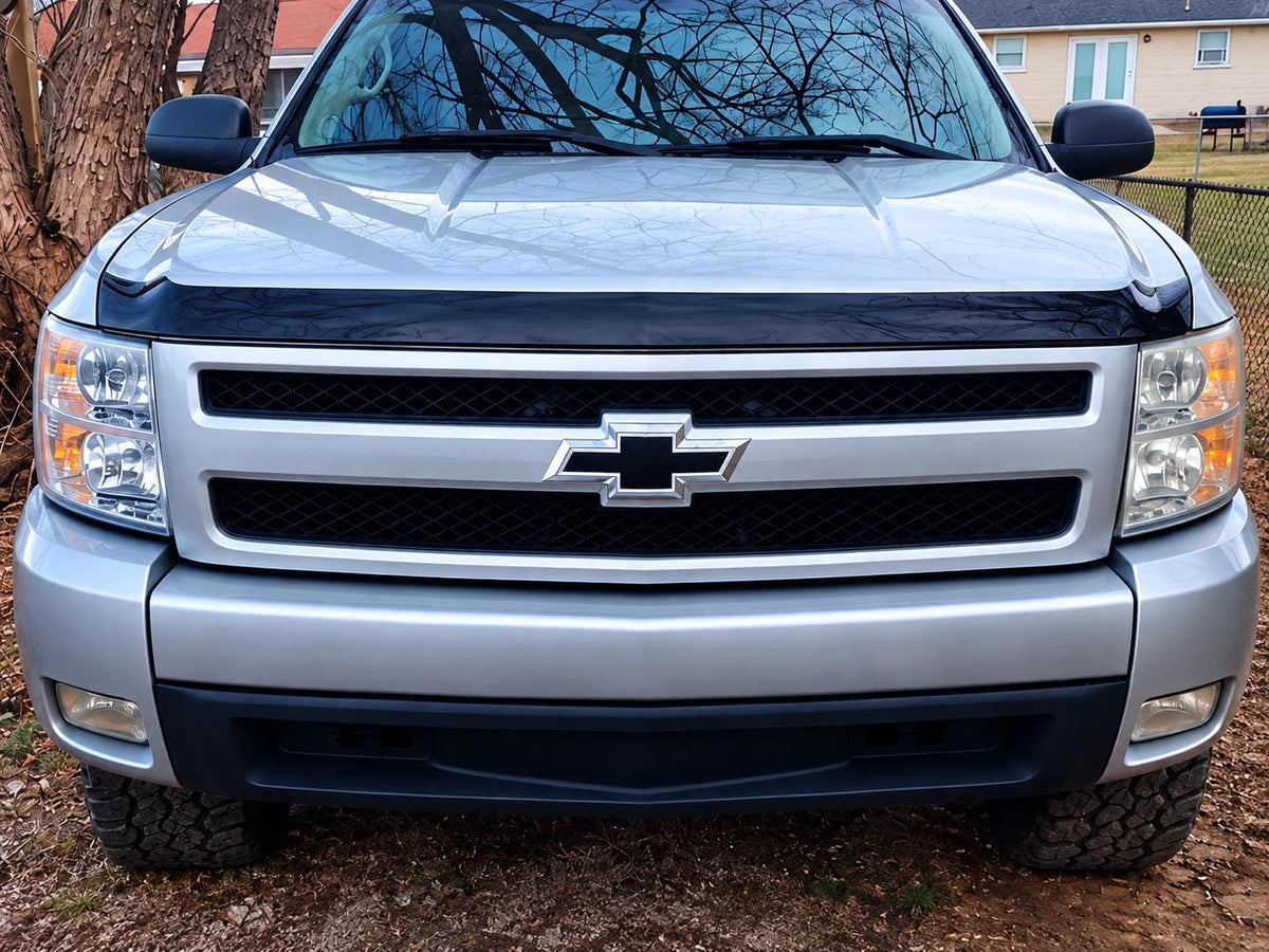 Front Grille Bowtie Emblem for Chevy Silverado 2003-2007 Classic & Avalanche 2003-2006